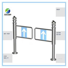 Manual Supermarket Swing Gate Turnstile