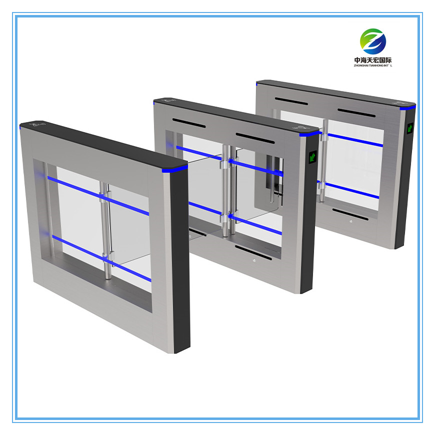 Security Access Control Swing Barrier Gate for Office Buildings Entrance/Exit
