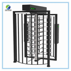 New Full Height Turnstile with Powder Coating Steel & Stainless Steel