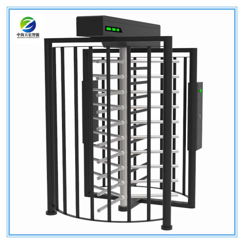 New Full Height Turnstile with Powder Coating Steel & Stainless Steel