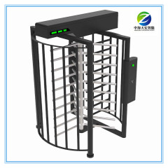 New Full Height Turnstile with Powder Coating Steel & Stainless Steel
