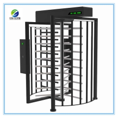New Full Height Turnstile with Powder Coating Steel & Stainless Steel