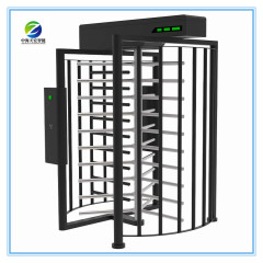 New Full Height Turnstile with Powder Coating Steel &amp; Stainless Steel