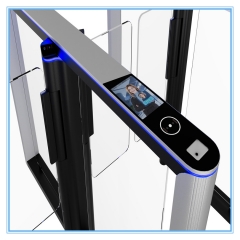 Super Slim Speed Gate with Palmprint Face Recogintion RFID Card Controller