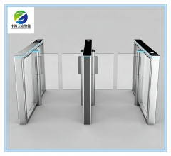 2026 China New Made Super Luxury Speed Gate Turnstile with Face ID & Barcode Controller