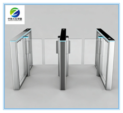 2026 China New Made Super Luxury Speed Gate Turnstile with Face ID & Barcode Controller