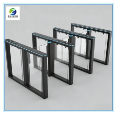 2026 China New Made Super Luxury Speed Gate Turnstile with Face ID & Barcode Controller