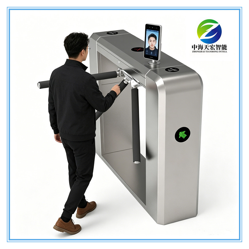 High Security Pedestrian Tripod Turnstile Access Control Gate
