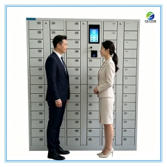 Smart Fingerprint Recognition Locker for Employee Phone Storage