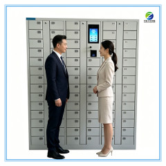 Smart Fingerprint Recognition Locker for Employee Phone Storage
