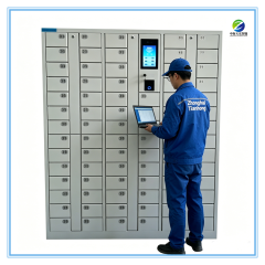 Smart Fingerprint Recognition Locker for Employee Phone Storage