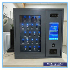 Biometric &amp; RFID Controlled Intelligent Key Locker for Public