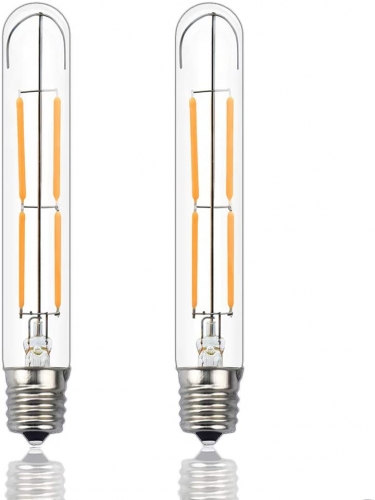 4W調光可能T6.5 LED出口標識クリア電球-光沢のある120V T6.5 LEDアプライアンスライトE17中間ベース40W白熱灯