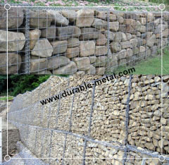 Galvanized Gabion Mesh Basket