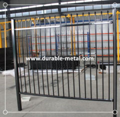 Powder Coated Ornamental Steel Fence