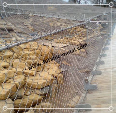 Flexible Stainless Steel Knotted Rope Mesh