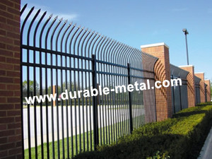 Commercial Ornamental Picket Fence