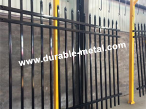 Welded Ornamental Iron Fence