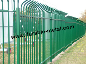 Commercial Ornamental Picket Fence