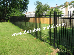 Welded Ornamental Iron Fence