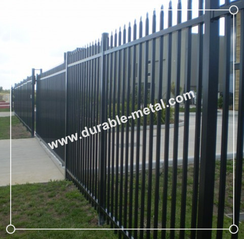 Welded Ornamental Iron Fence