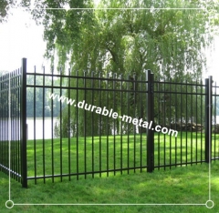 Welded Ornamental Iron Fence