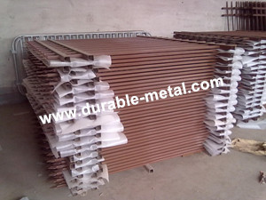 Press Point Steel Spear Fence