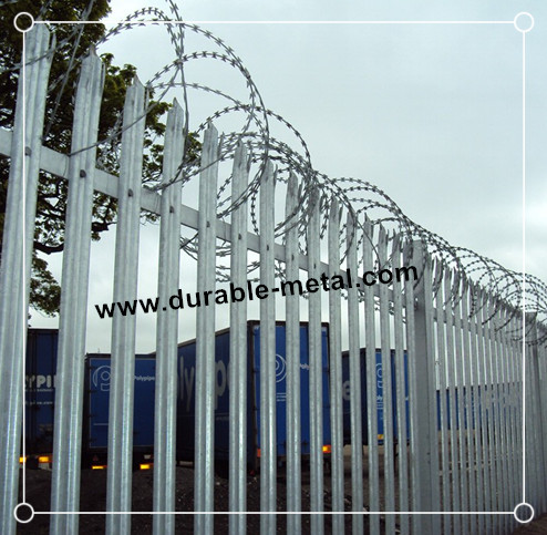 Commercial Industrial Palisade Fencing