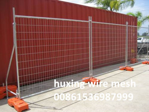 2100x2400mm O.D 32mm Wall Thick1.6mm HDG Weld Temporary Fence Panels