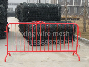 Powder Coated Crowd Control Barricade,Traffic Barrier