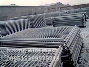 2100x2400mm O.D 32mm Wall Thick1.6mm HDG Weld Temporary Fence Panels