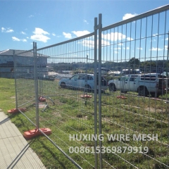 Weld Mesh Perimeter Temporary Fence with Plastic Feet Block
