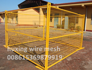 PVC Powder Coated Portable Fence Panel