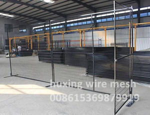 PVC Powder Coated Portable Fence Panel Gate