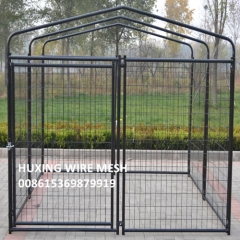 Pet Dog Kennel Run Enclosure Wire Mesh Steel Play Pen Fence
