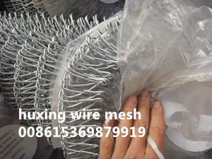 6FT 7FT 8FT Galvanized Diamond Mesh Chain Link Fence with Knuckle Edge
