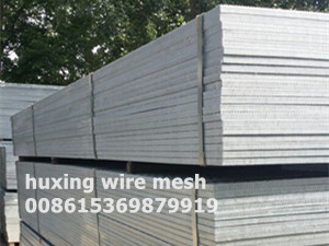 Hot Galvanized (900x5800mm) Welded Serrated Carbon Steel Grating Non-Slip Steel Bar Grating 