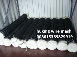 Sell 8 Feet PVC Coated Chain Link Mesh Fabric for Security Fence - Anping Huxing Wire Mesh Products Co.,Ltd