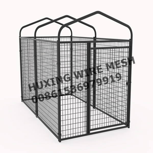 Image showcasing Dog Play Pen House Metal Welded Pet Crate Kennel Cage with Waterproof ...