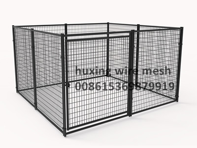 10'x10'x6' Powder Coated Backyard Welded Wire Fence Dog Kennel Dog Runs