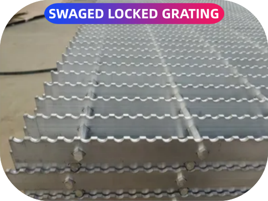 swaged locked steel grating
