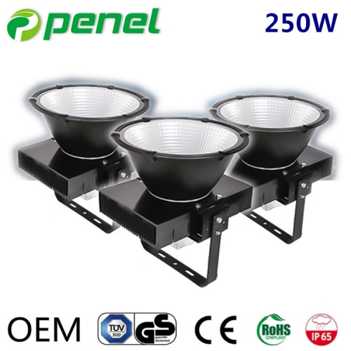 250W High Power Led High Bay Light for construction site lighting, industrial lighting