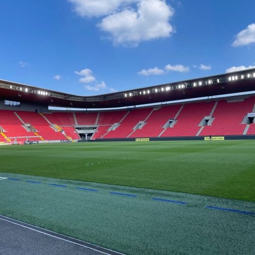 Soccer field used PENEL 1200W Sports lights in 2021 in Czech