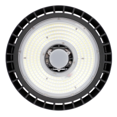 160lm/w 100w New circular ufo led high bay light with microwave sensor for warehouse, workshop etc lighting