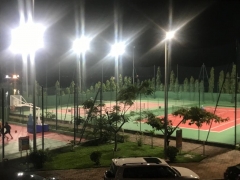 Tennis court used PENEL 600W Sports lights in 2022 in Nigeria