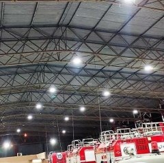 PENEL 150W LED Circular High Bay lights were used in the fire protection district of Civil aviation administration in 2022 in Pakistan