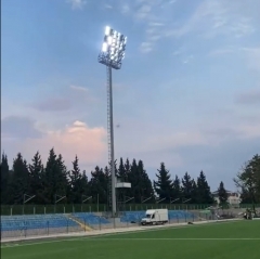 a New Big Soccer field used PENEL 1000W Sports lights in 2023 in Azerbaijan