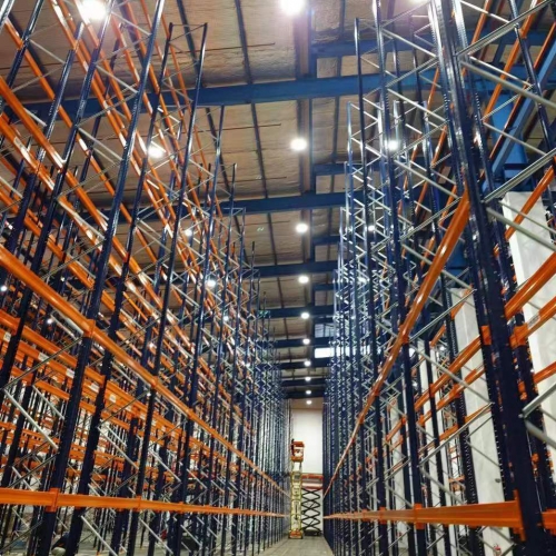 PENEL 150W LED High Bay lights were used in a warehouse at 14m height in 2023 in Indonesia