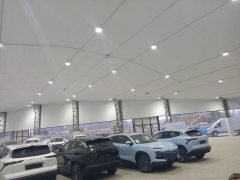 PENEL 150W LED High Bay lights were used in a car showroom in 2023 in Chile