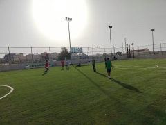 A soccer field used PENEL 1000W Sports lights in 2023 in Saudi Arabia